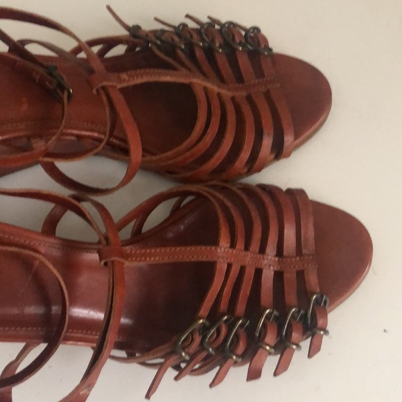 J Crew leather Italy platform - Picture 3 of 12
